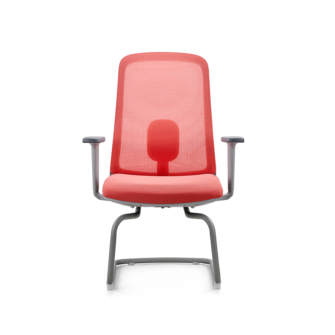 Q323D grey frame visitor chair (1)