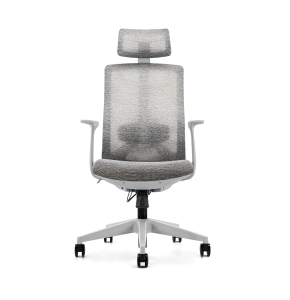 Q203A Grey Frame Staff Chair
